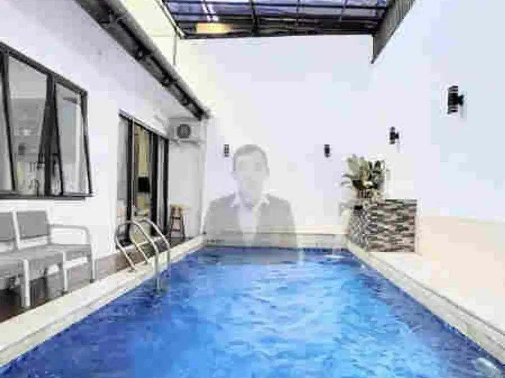 Rumah kolam renang area cluster Sentul city Bogor Babakan Madang