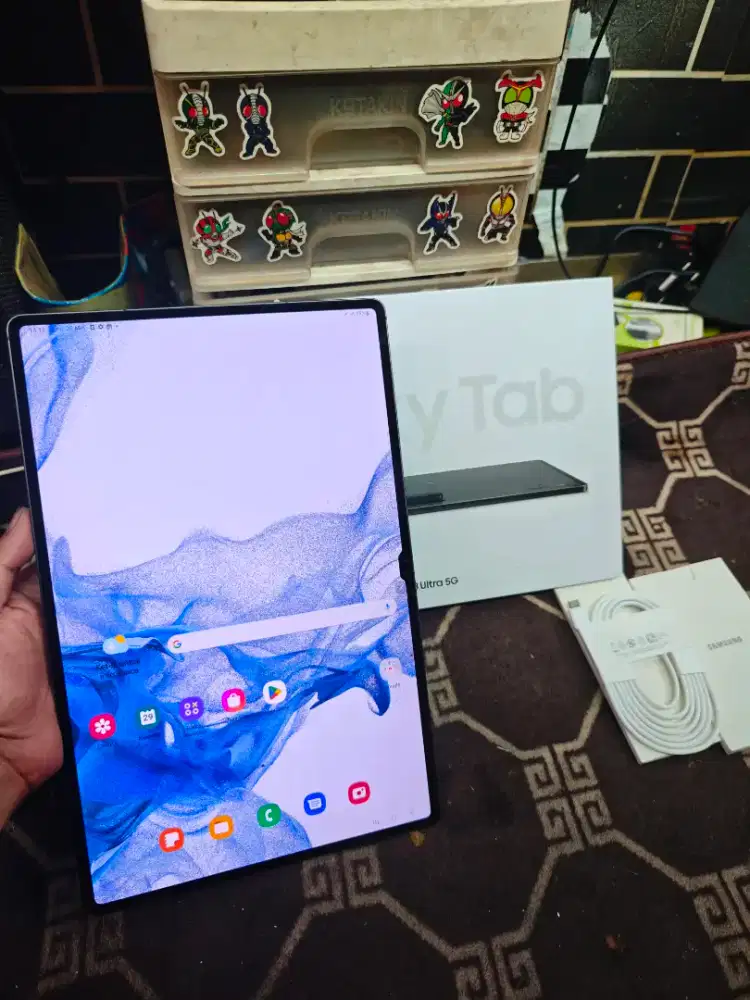 Samsung Galaxy Tab S8 Ultra 5G 12/256 Mulus Normal Bisa TT