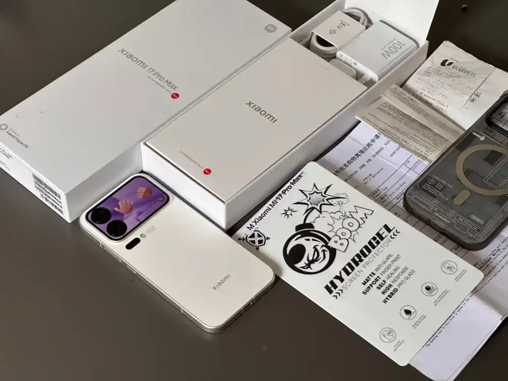 Xiaomi 17 PROMAX 16/512GB CUKAI bisa TT