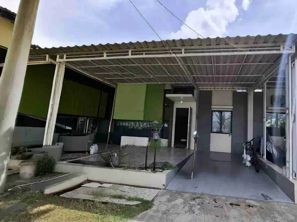rumah murah harga dibawah pasaran, siap huni, bebas banjir, semi furnished di cluster ebony green Ara residence kota harapan indah nempel summarecon crown gading, bekasi