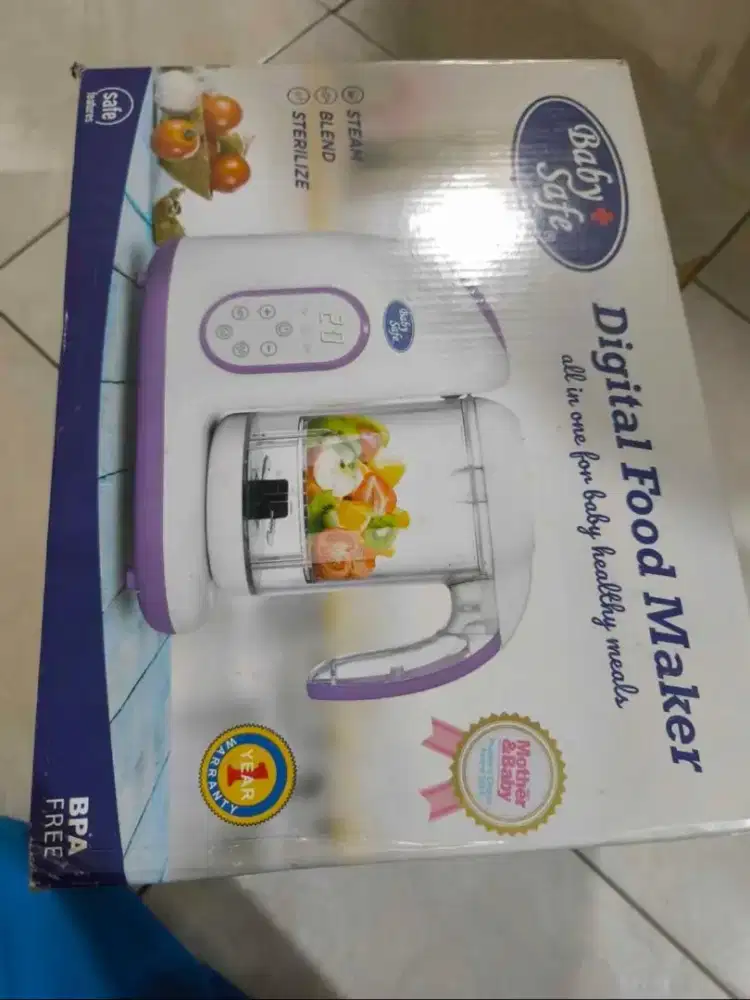 Dijual Baby Safe Digital Food Maker untuk MPASI