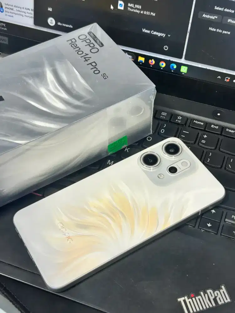 Oppo reno 14 pro ram 12/512gb second likenew