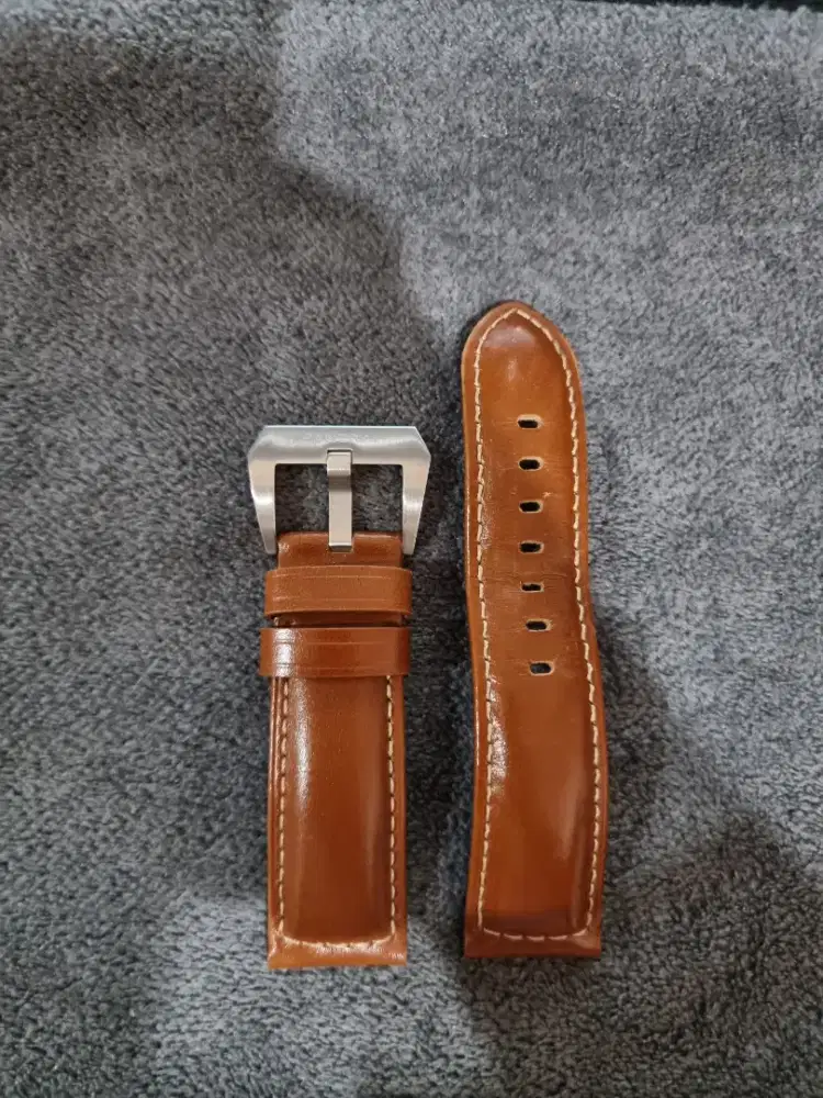 Strap kulit jam tangan pam 24mm