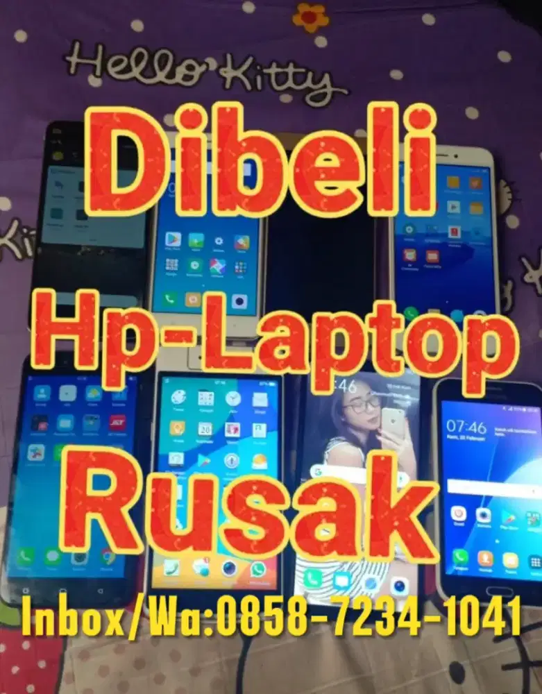 Terima HP/Laptop Rusak