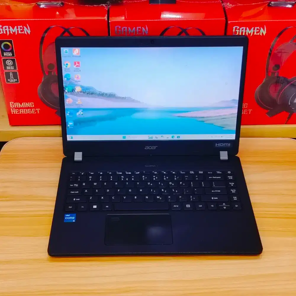 Acer TravelMate P214 Core i5 Gen 11 RAM 8GB SSD 512GB Murah Siap Pakai