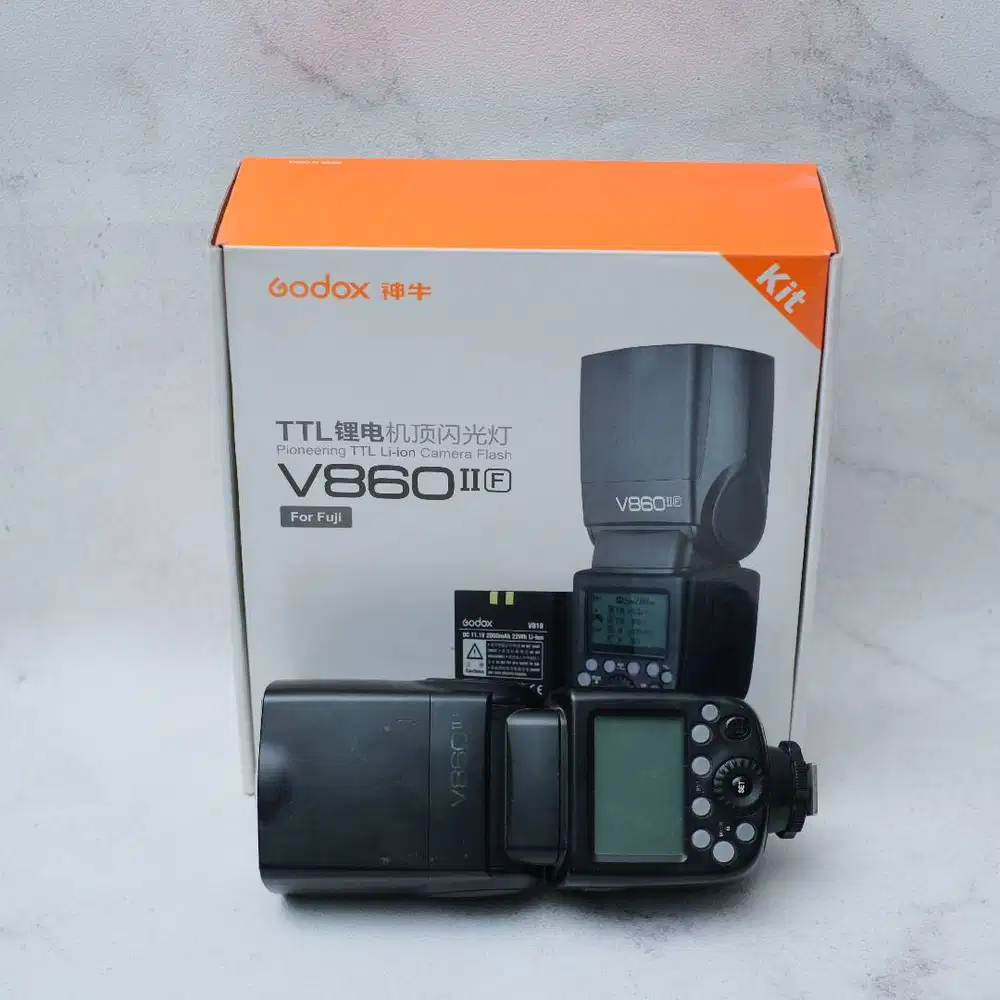 Flash godox v860ii for fujifilm