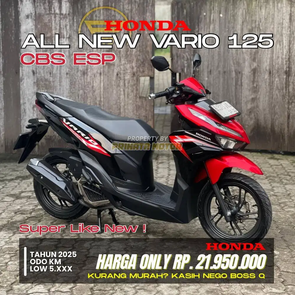 HONDA ALL NEW VARIO 125 CBS 2025