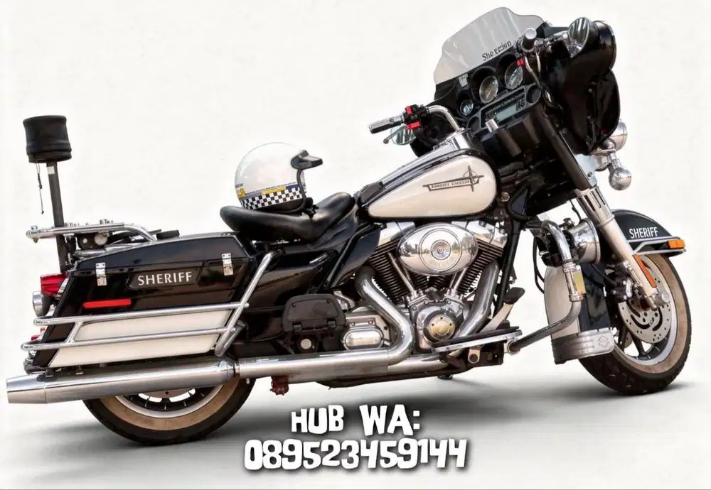 Harley Elektra Police Paper FP Epol 2006 (Rare Item) Panda