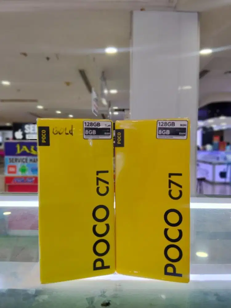 POCO C71 4/128GB GARANSI RESMI NEW (SEGEL ORI)