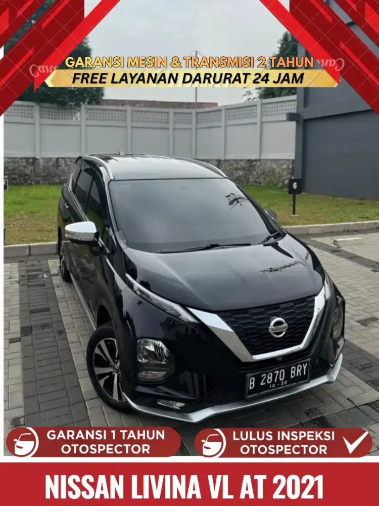 Nissan Livina VL AT 2021 Livina Matic 2021 Nissan Livina 2021 Livina