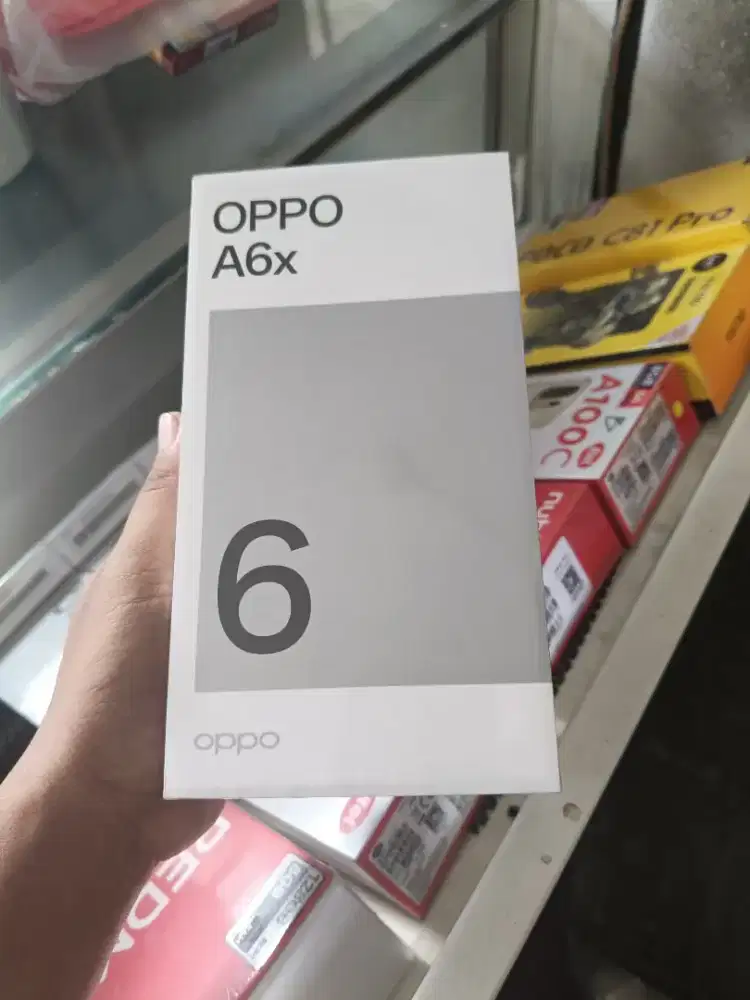 new oppo a6x 4/128 garansi resmi
