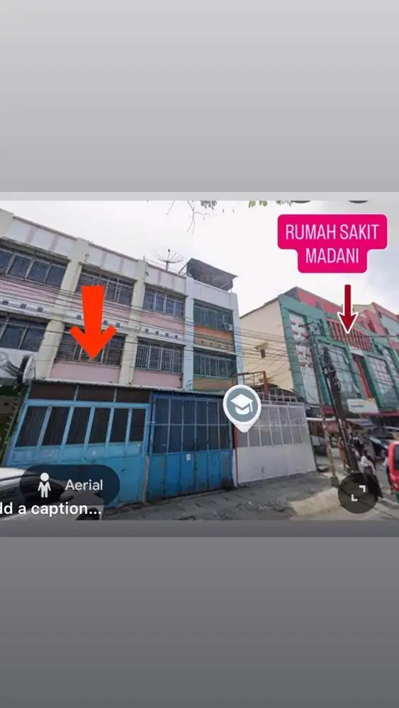 RUKO PINGGIR JALAN AR HAKIM