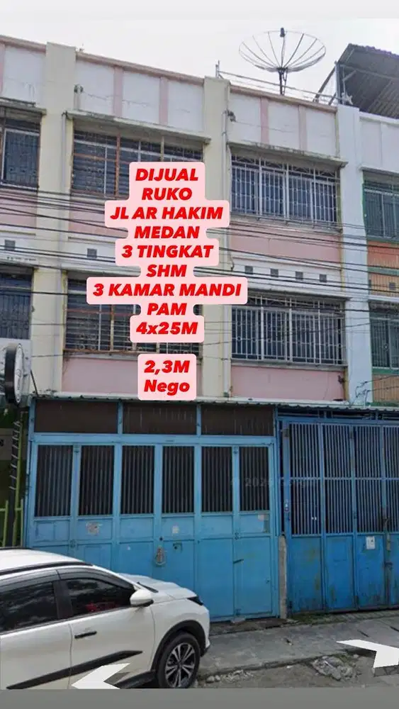 RUKO PINGGIR JALAN AR HAKIM