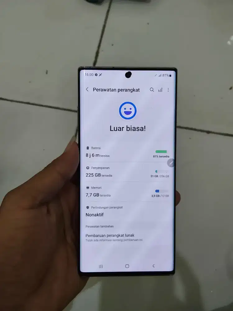 samsung Note 10 plus 12/256 sein hp casan