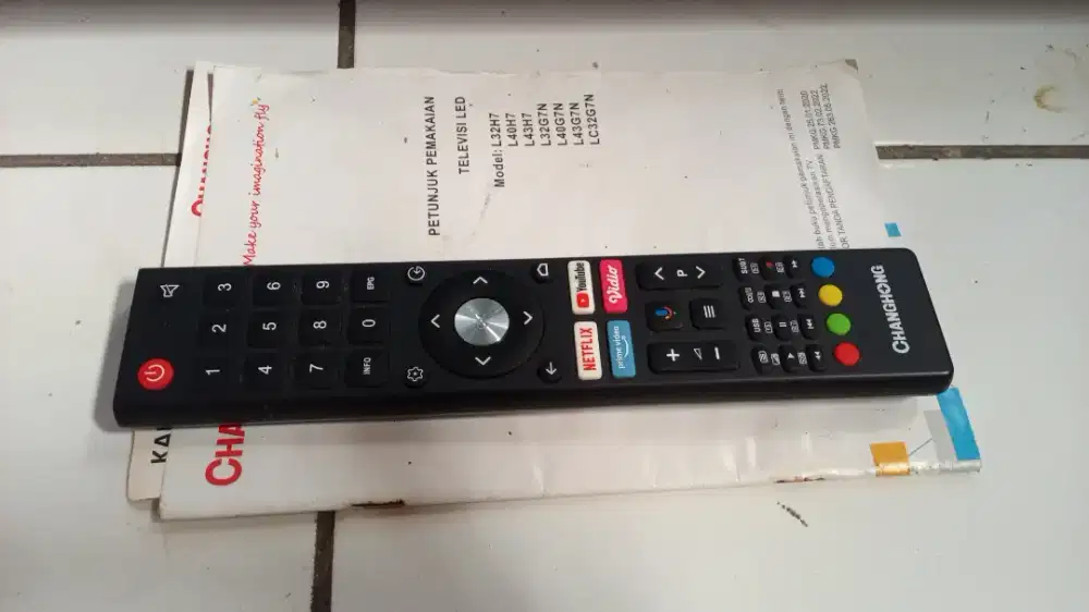Tv led Changhong Android digital 32inchi likenew