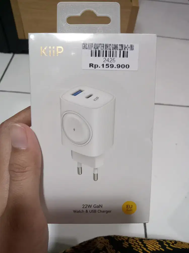 KIIP ADAPTER WH32 GAN6 22W A+C+WATCH| ATLANTIS DAHSYAT