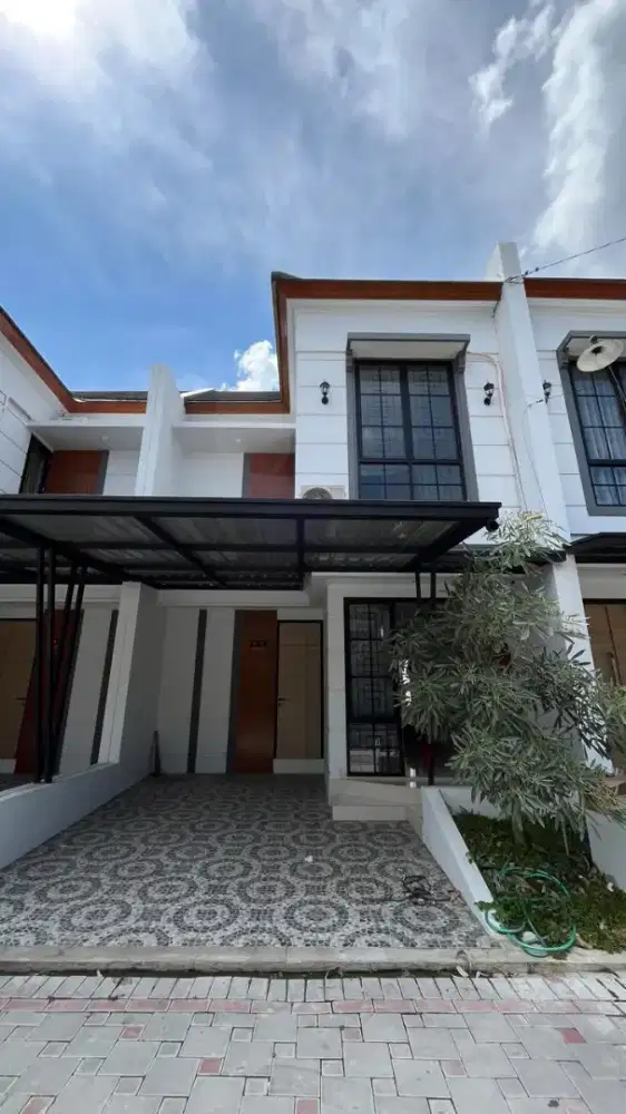 Disewakan Rumah Baru Nempel Kota Jogja plus AC dan Water heater
