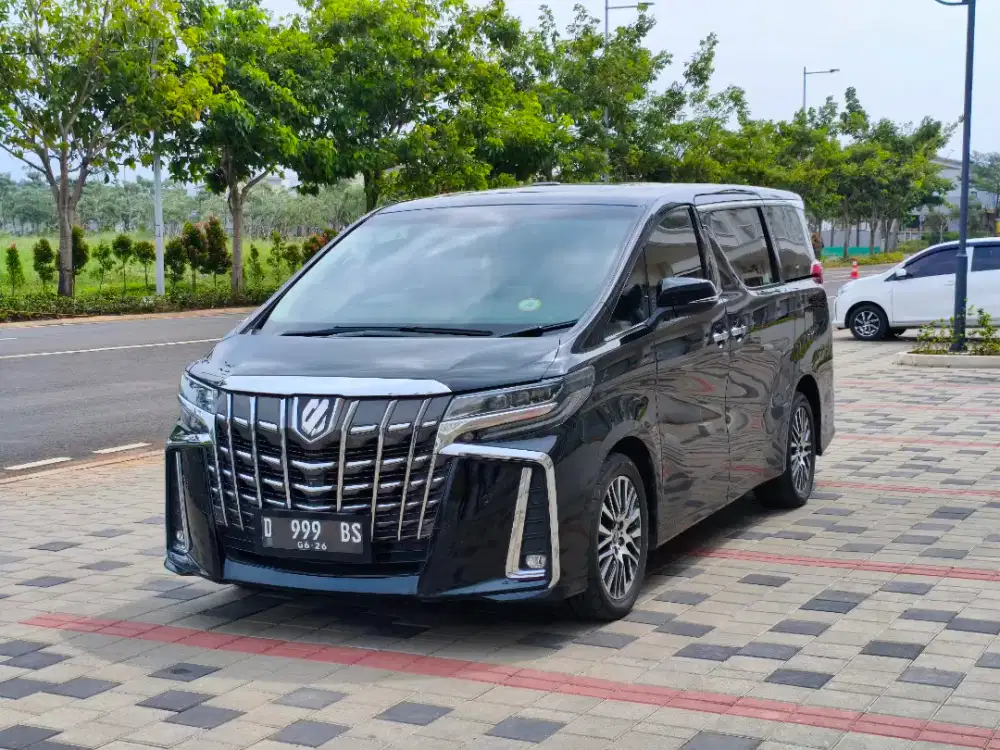 Toyota Alphard G 2.5 ATPM Matic 2016 Warna Hitam