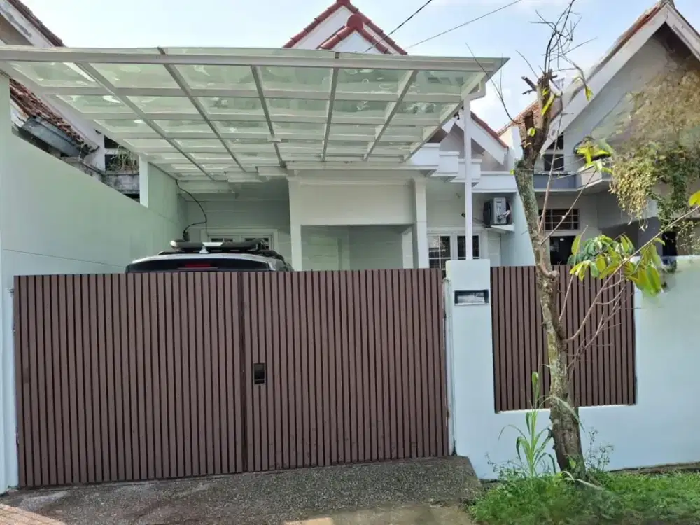 Rumah Siap Huni Minimalis Modern 2 Lantai Fully Furnished Lokasi  Strategis di Cluster Graha Bintaro, Lingkungan Aman,Rumah Hadap Selatan Adem
