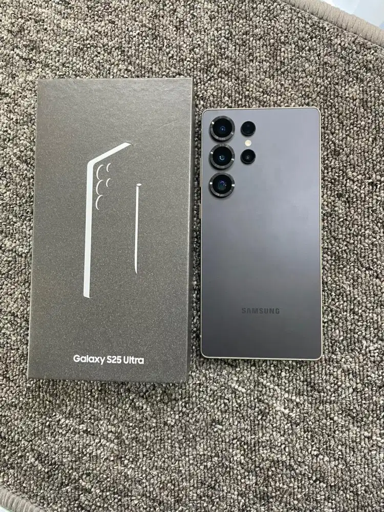 Samsung S25 ultra 12/1tera super mulus resmi samsung