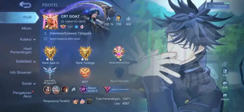 Akun mobile legend