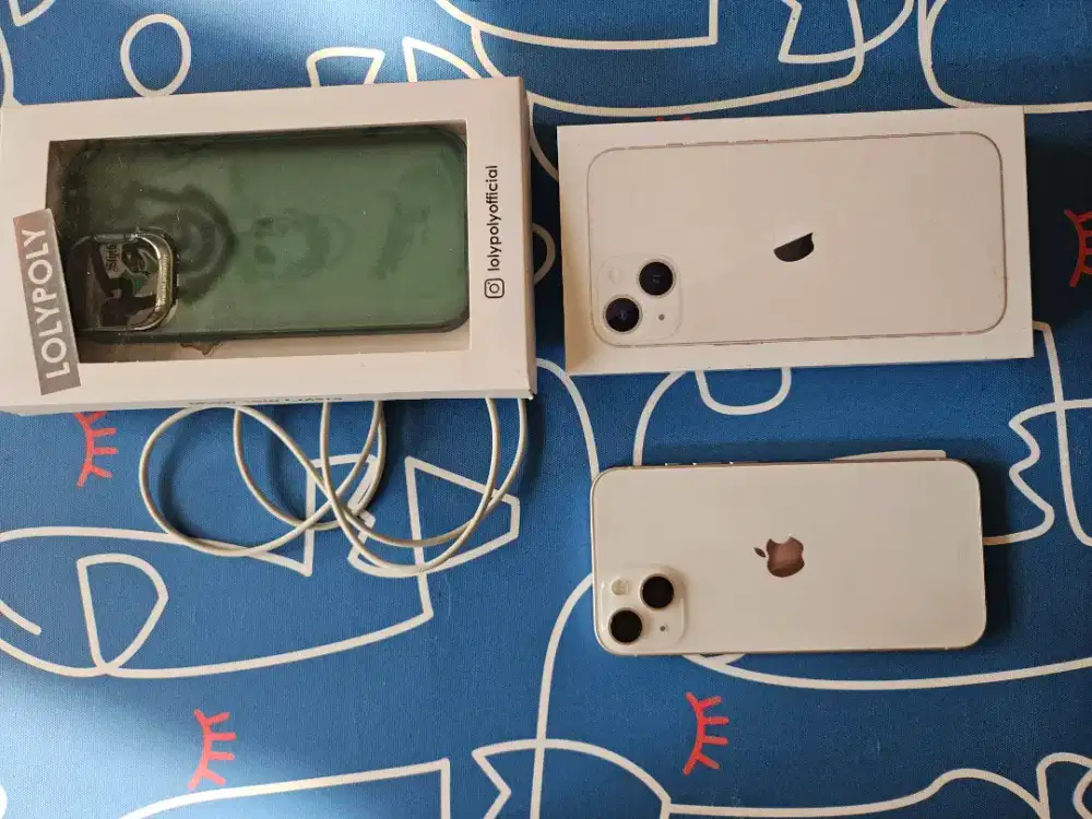 Iphone 13 128Gb Starlight ex Ibox (fullset mulus)