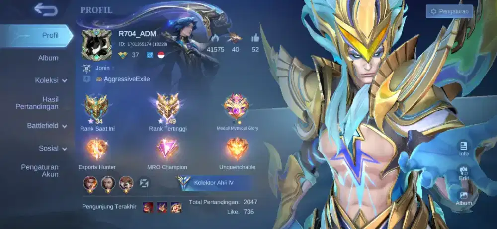 Akun mobile legend