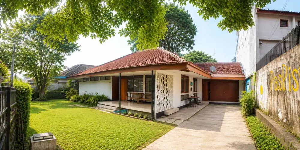 RUMAH RETRO HERITAGE DI JANTUNG BANDUNG – POTENSI INVESTAS & USAHA