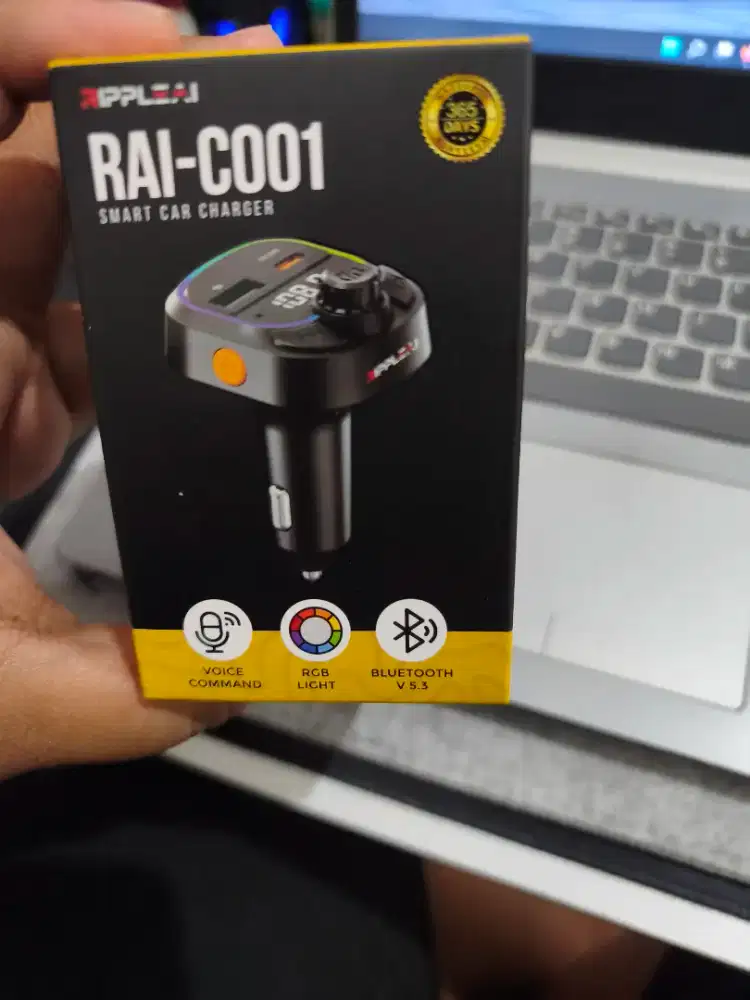 Socket charger dan smart car bluetooth merk Ripple (Bebek Pintar) NEW