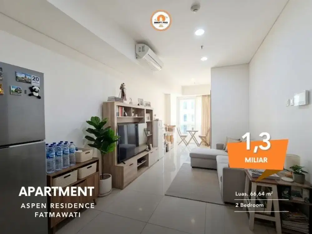 Dijual BU Apartment  Aspen Residence Cilandak Fatmawati