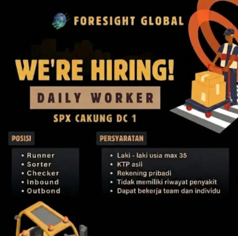 LOKER BUAT LAKI-LAKI