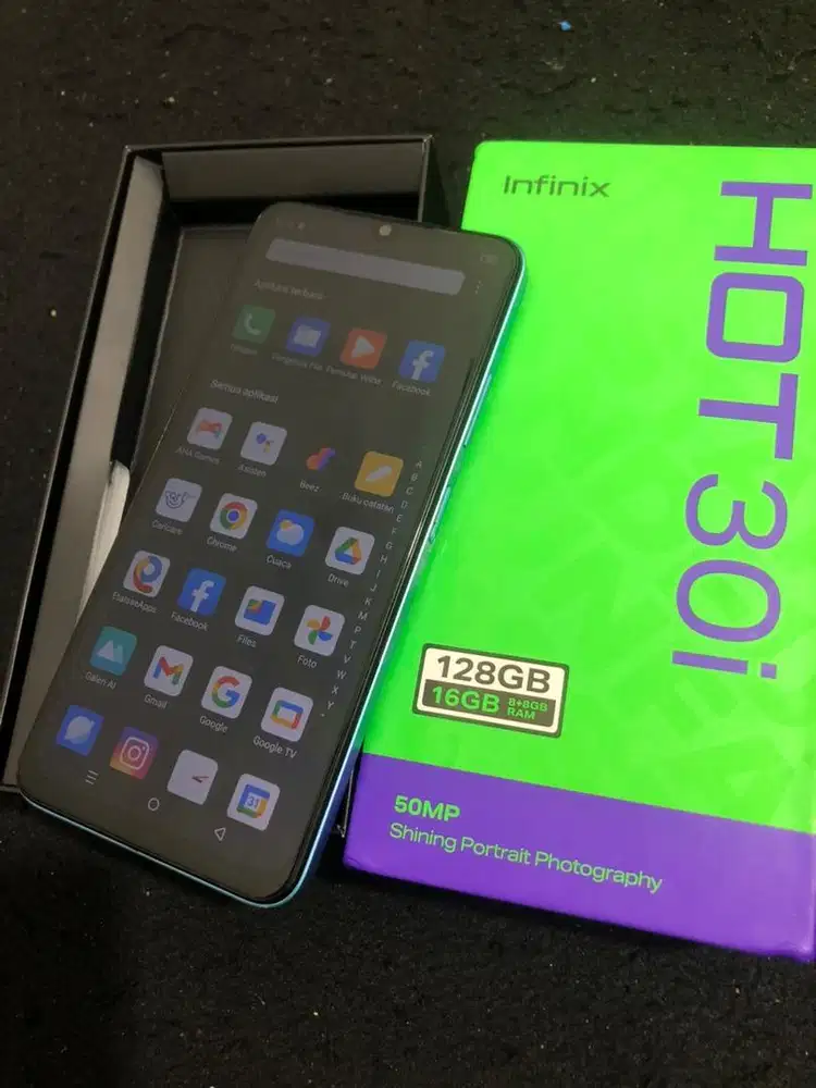 Infinix hot 30i fullset original istimewa