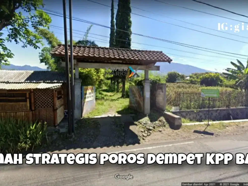 Tanah strategis Poros jalan di Bumiaji Batu Malang