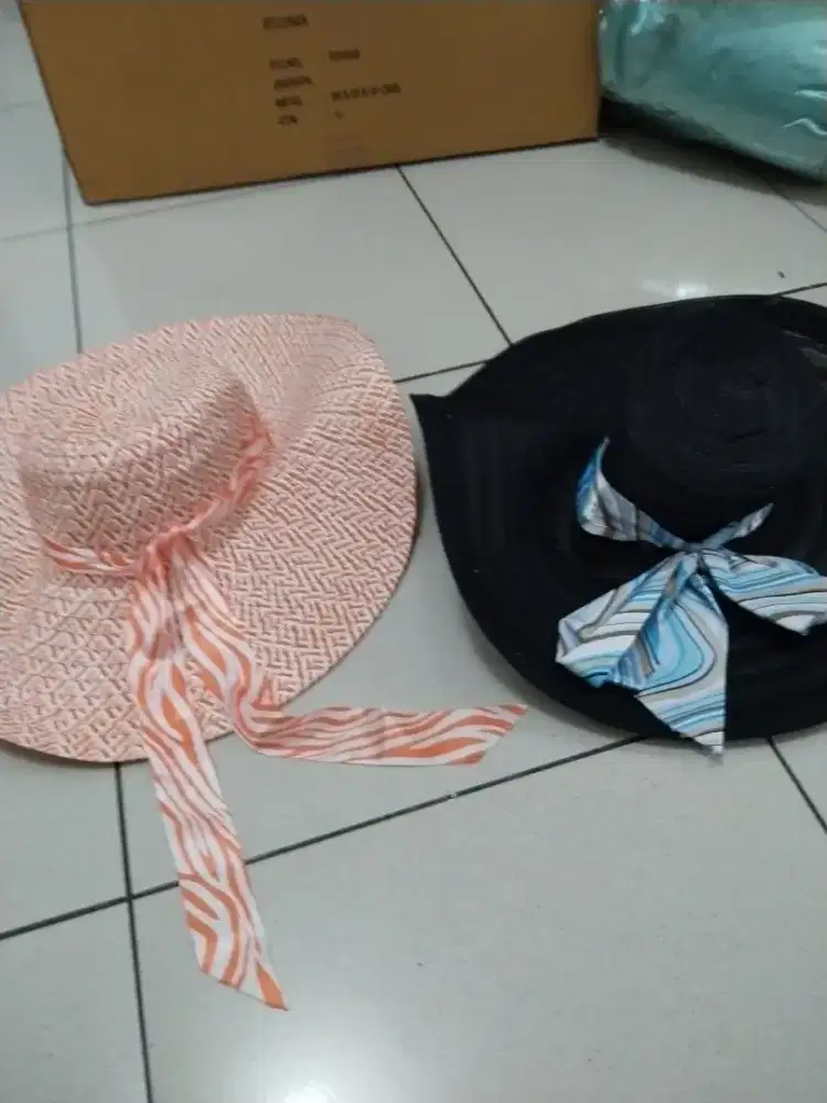 Jual cepat topi pantai