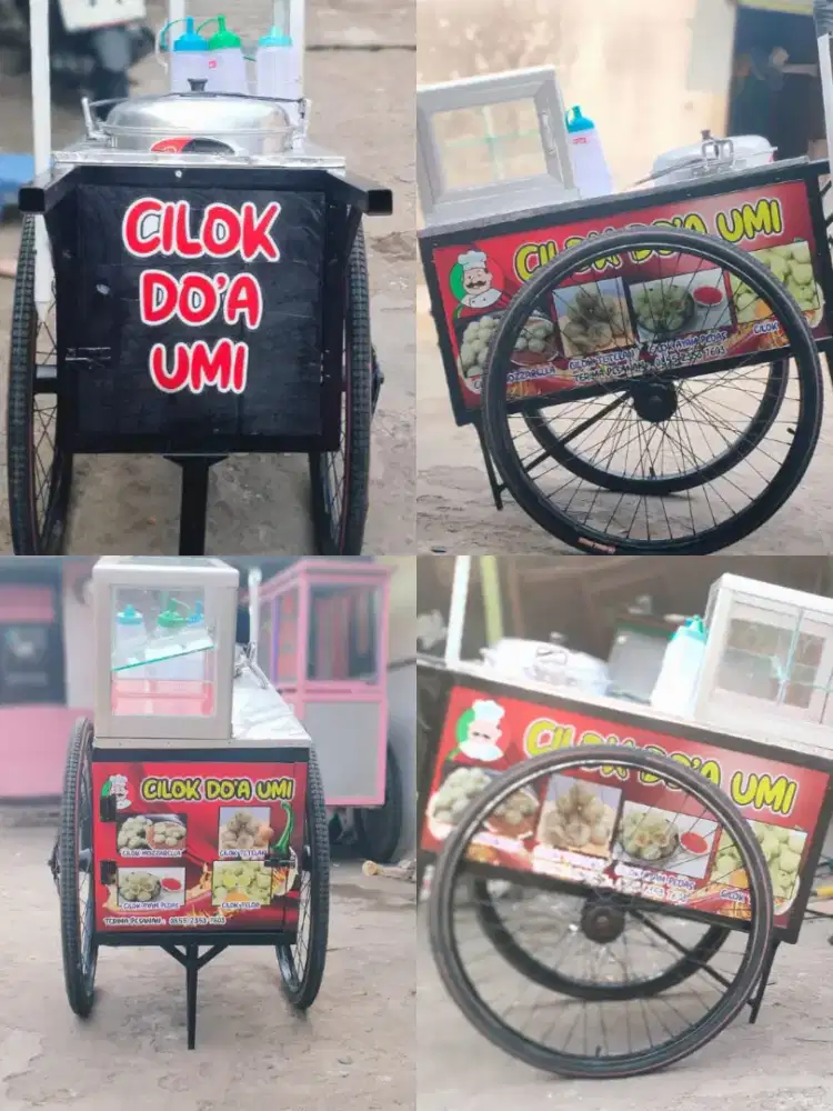 Jualan cilok doa umi