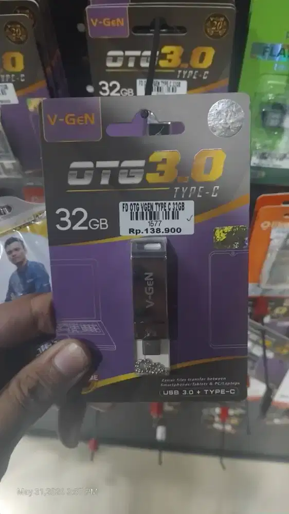 FD OTG VGEN TYPE C 32GB ATLANTIS DAHSYAT
