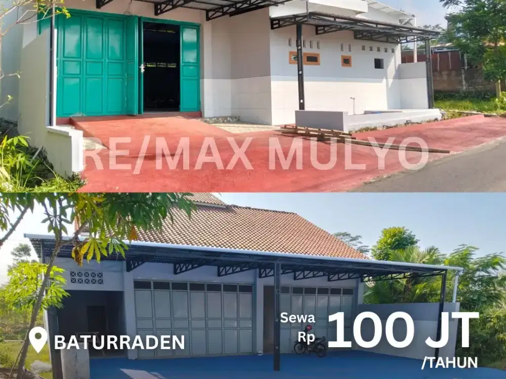 Disewakan Rumah dan Ruang Usaha Luas Area Baturaden