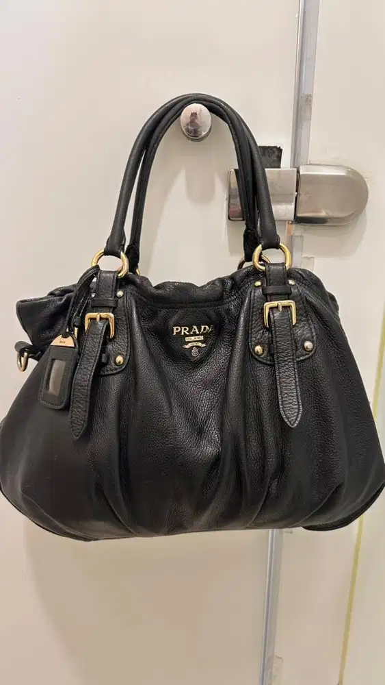 Prada Black calfskin