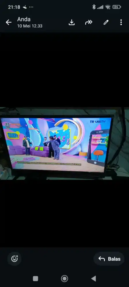 Tv Merk Sharp 32 inchi analaog
