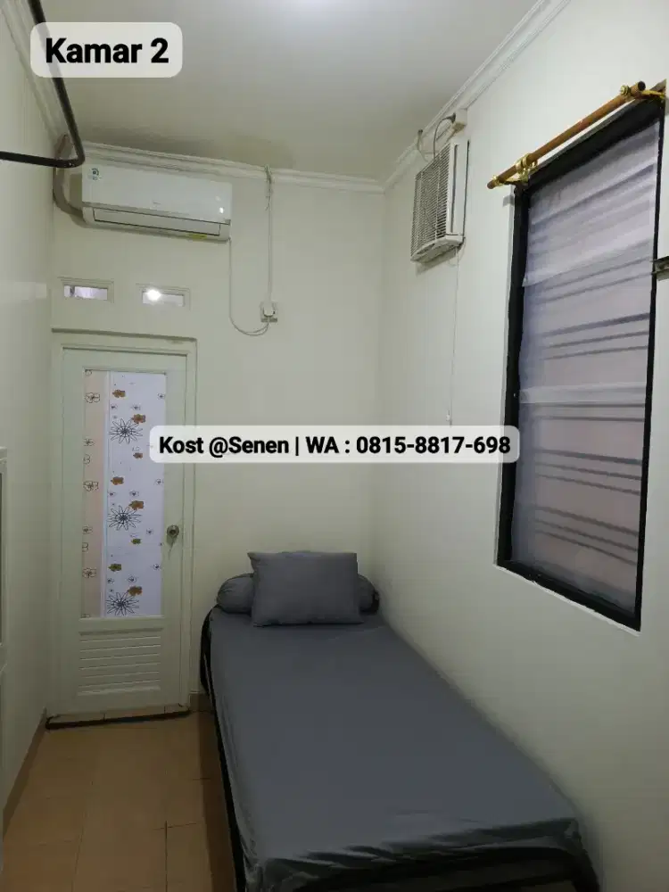 Kost Senen Gambir Cikini Kwitang Kramat Cempaka Putih Johar Jakpus