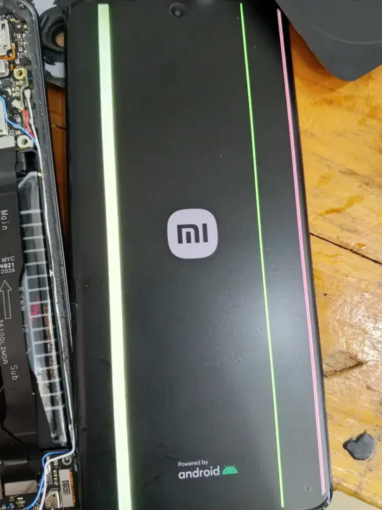 lcd xiaomi 12 pro ori copotan fp on
