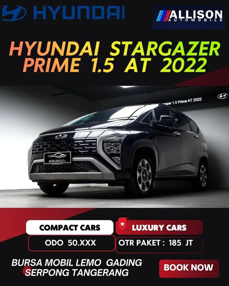 Hyundai Stargazer 1.5 Prime Captain Seat AT 2022