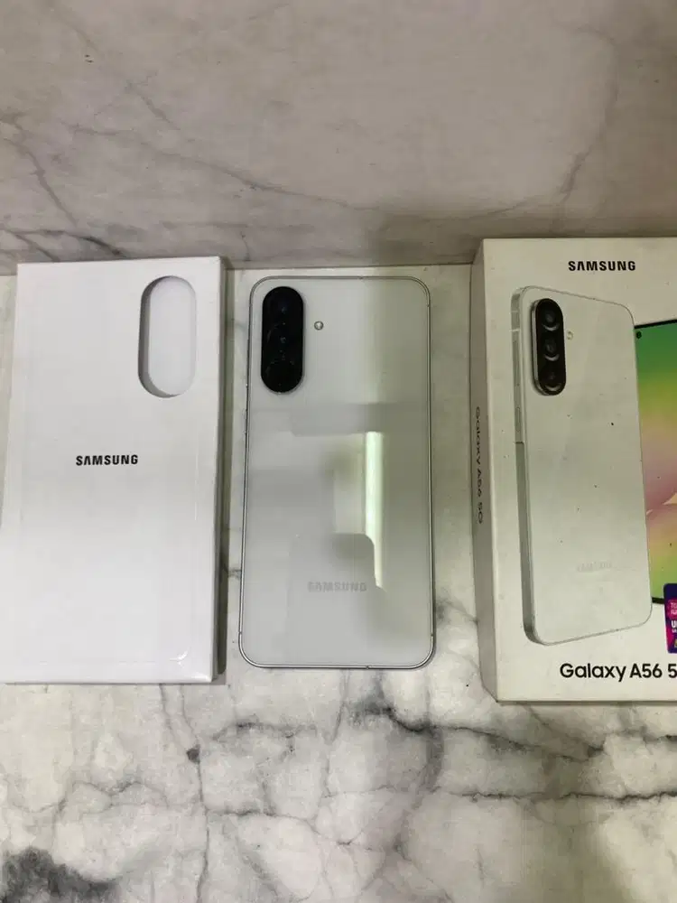 samsung A56 12/256 second lengkap original bawaan
