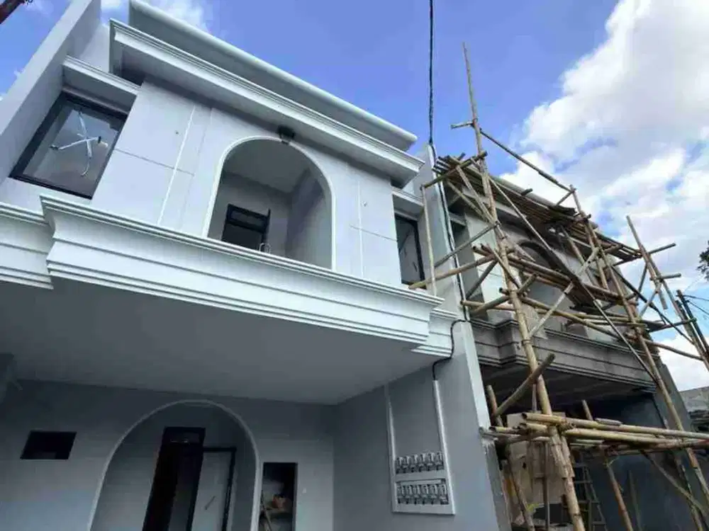 Rumah kost bangunan baru full prabot