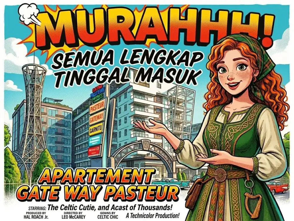 DIJUAL APARTEMENT GATEWAY PASTEUR, GUNUNG BATU, BANDUNG KOTA.