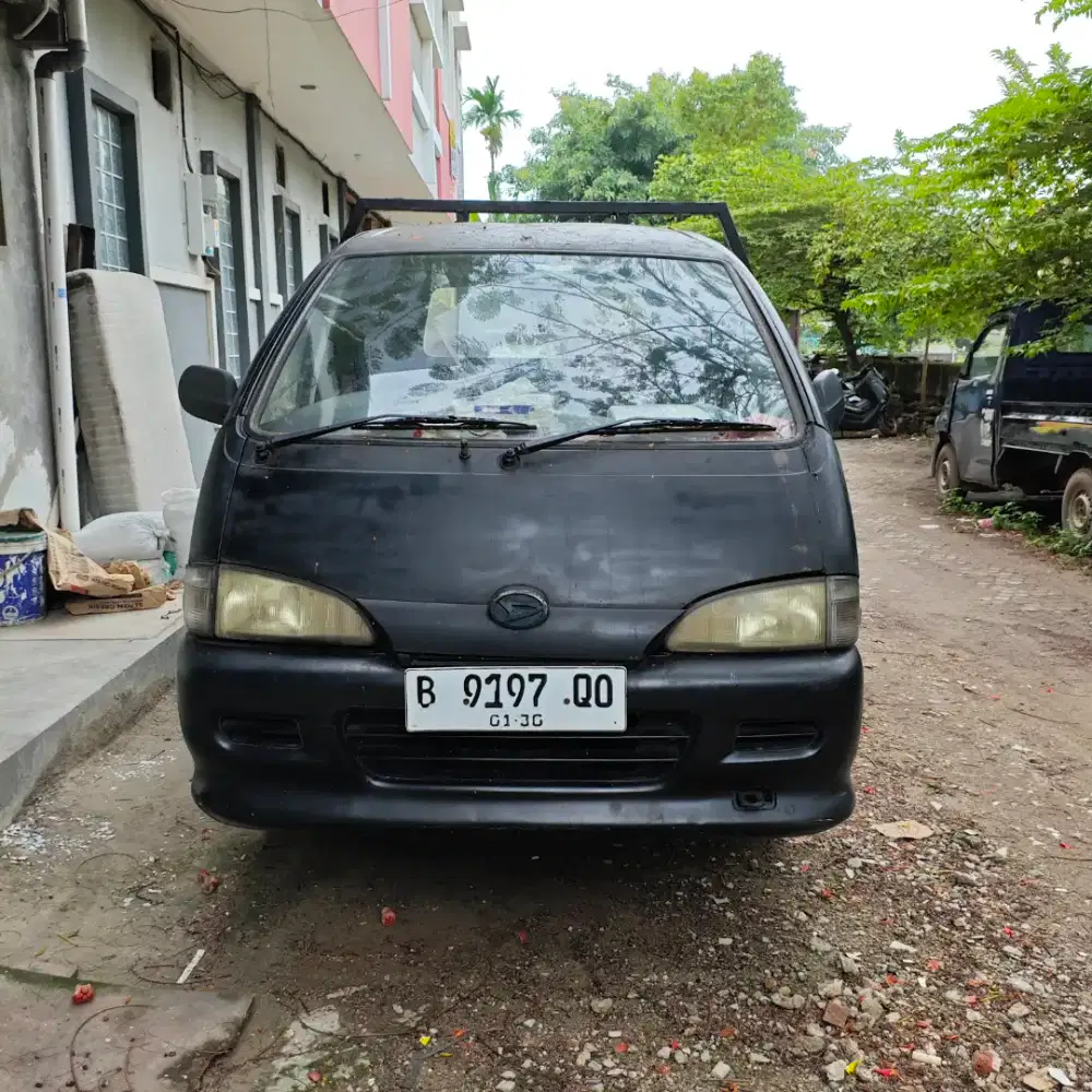 Daihatsu Zebra 1.5 Pick Up 2005 Hitam Plat B Jakarta (S93)