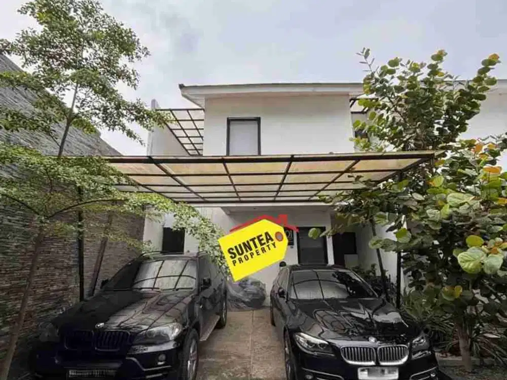 Rumah Tropical Modern di Zahra Residence Jagakarsa Jaksel