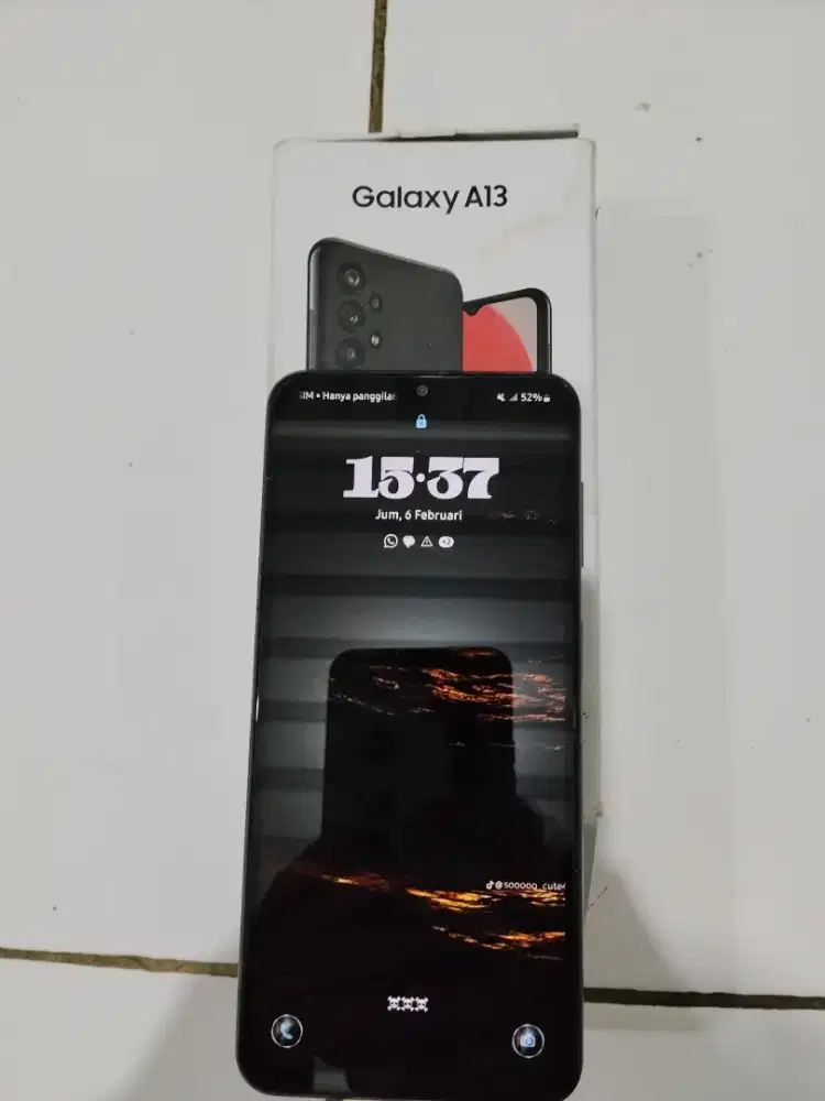 Samsung A13 Rp. 1.300.000,- Nego