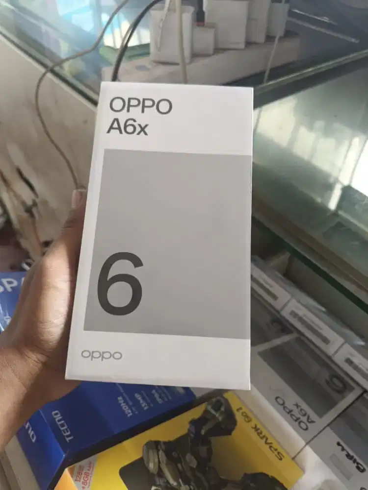 New Oppo A6x Ram4/128 garansi resmi 1 tahun
