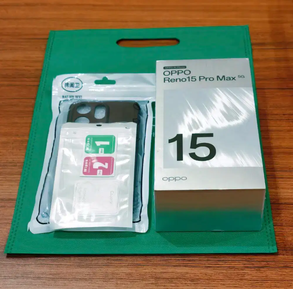 Oppo Reno 15 Pro Max 12 512gb garansi 1th bisa tt/bt